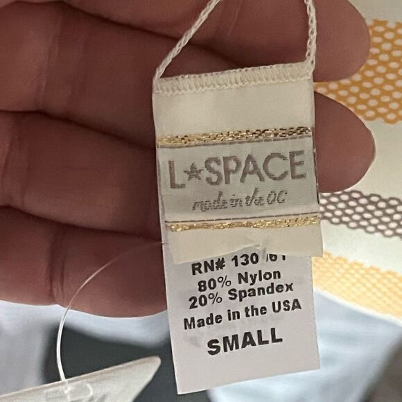 NWT L*Space Low Ride Cheeky Bikini Bottom Swimsuit Sz Small - Picture 3 of 6